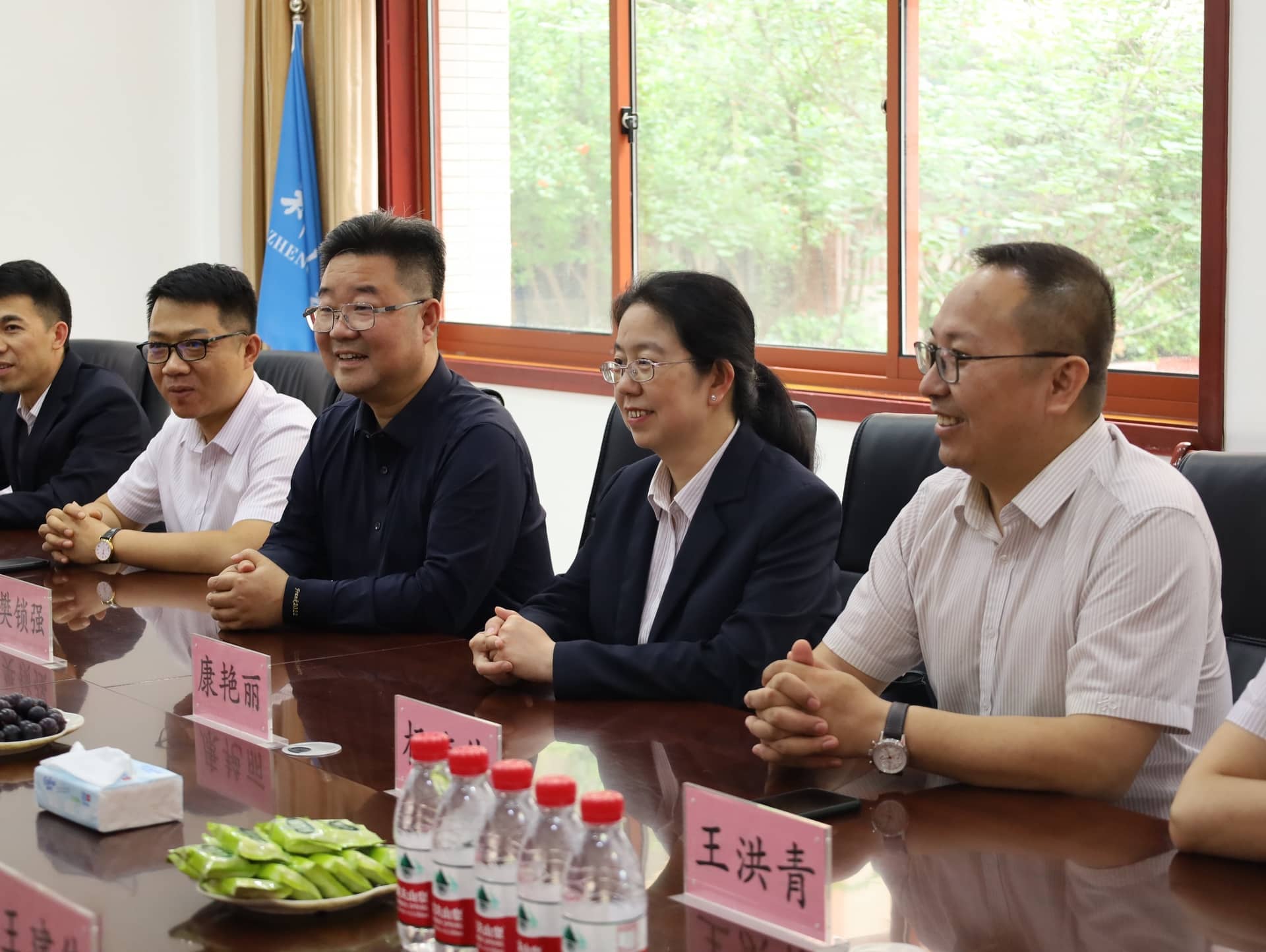 西安锦园中学来我校参观交流