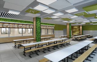 新奇中学高中部餐厅